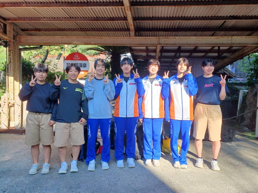 鹿児島実業バレー部合宿|宮崎県えびの市の鯉料理加久藤温泉
